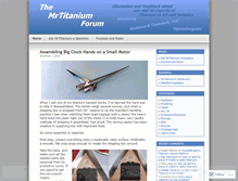 Tablet Screenshot of mrtitanium.info