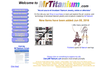 Tablet Screenshot of mrtitanium.com